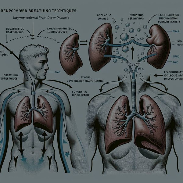 Quelles techniques de respiration sont recommandées pour améliorer la capacité pulmonaire des apnéistes?